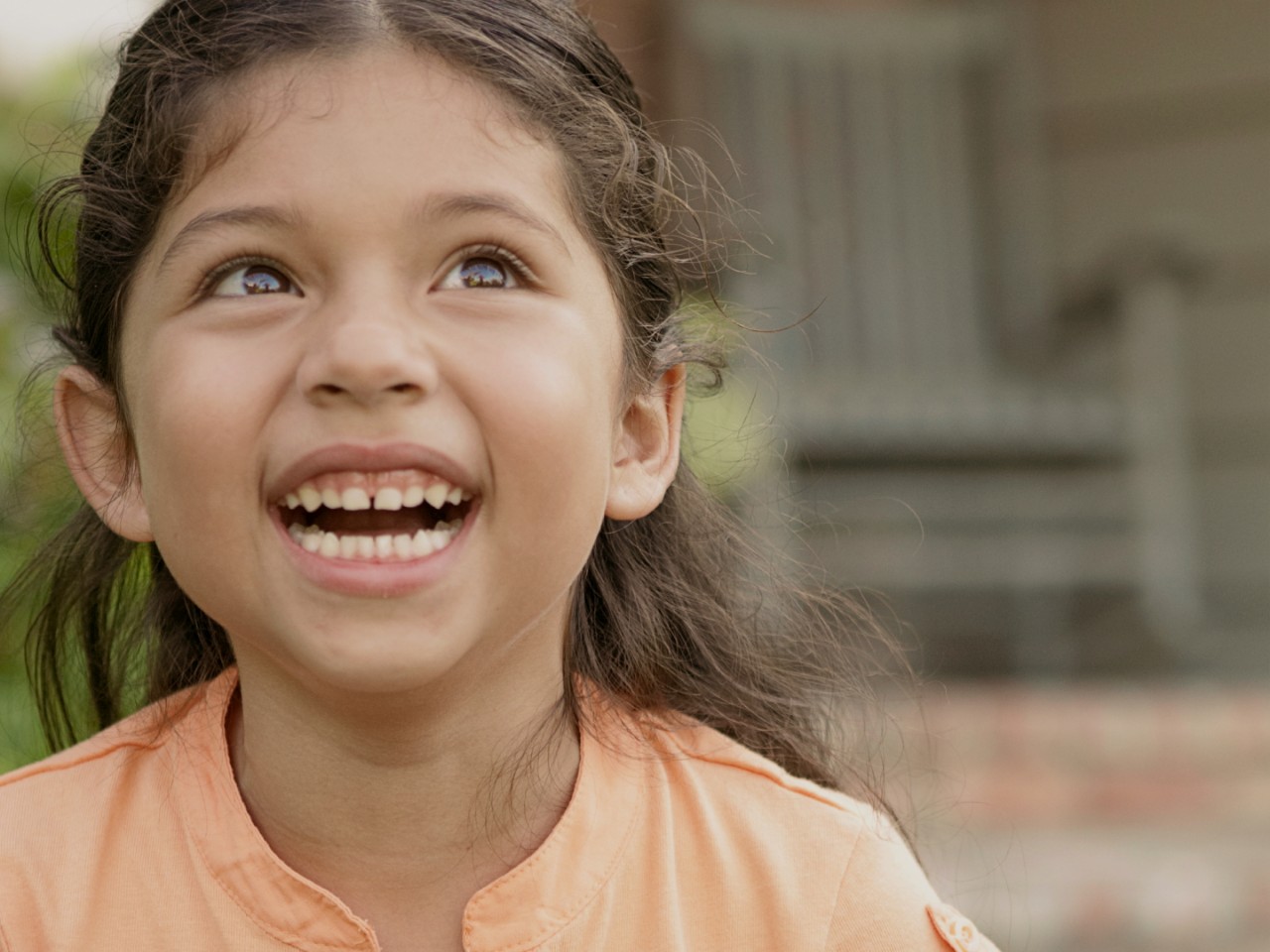 Child smiling